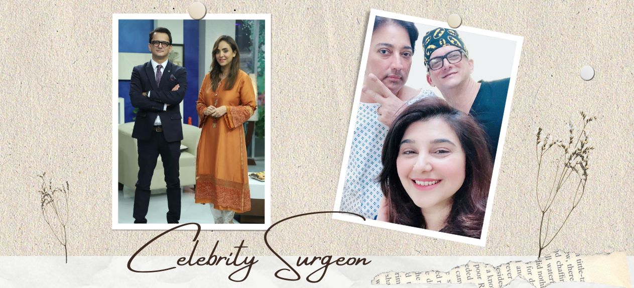 Dr.Arif with nadia hussain